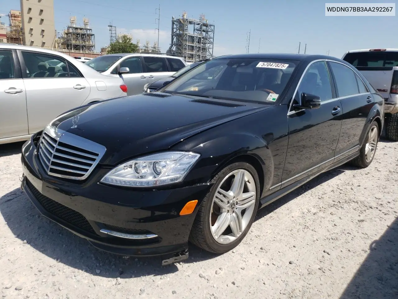 2010 Mercedes-Benz S 550 VIN: WDDNG7BB3AA292267 Lot: 57047825