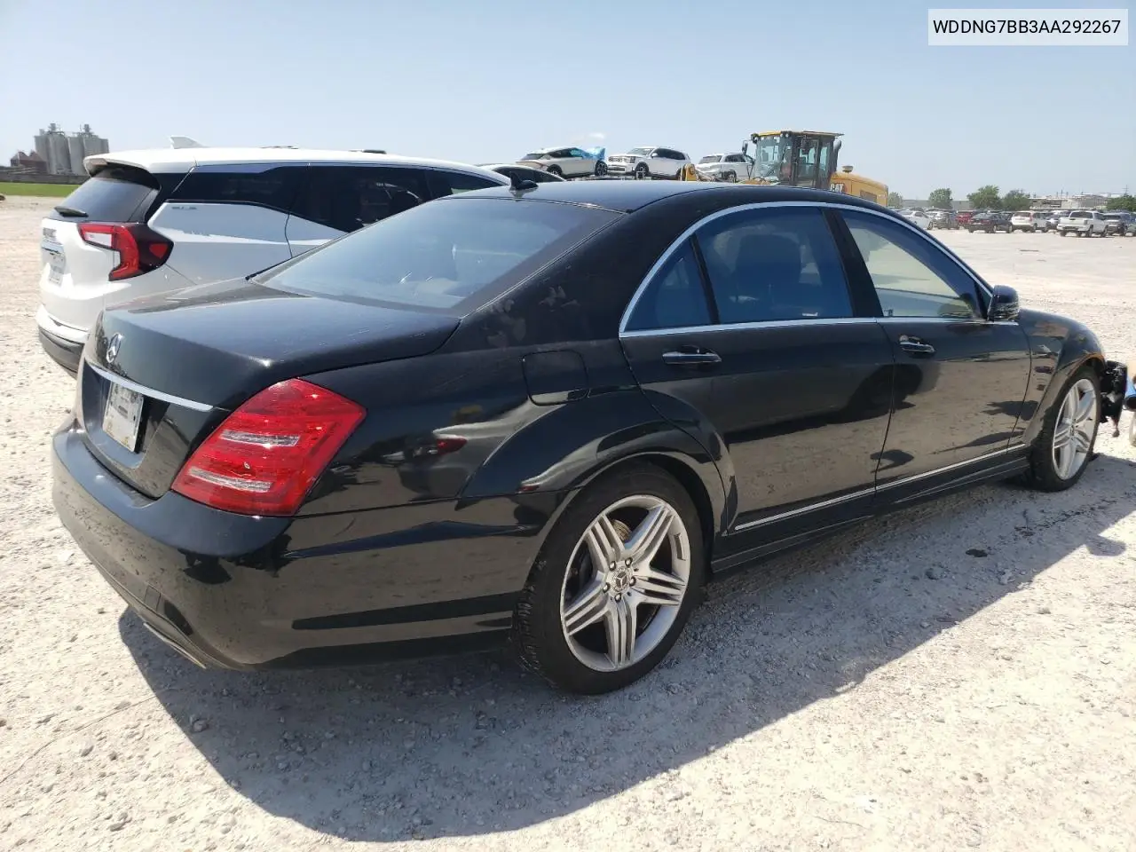 2010 Mercedes-Benz S 550 VIN: WDDNG7BB3AA292267 Lot: 57047825
