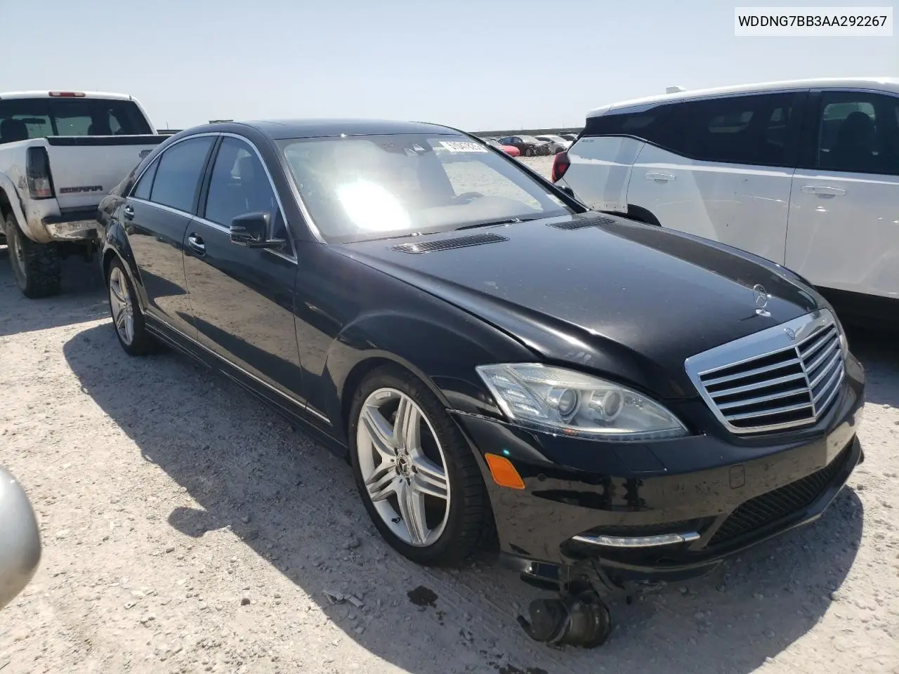 2010 Mercedes-Benz S 550 VIN: WDDNG7BB3AA292267 Lot: 57047825