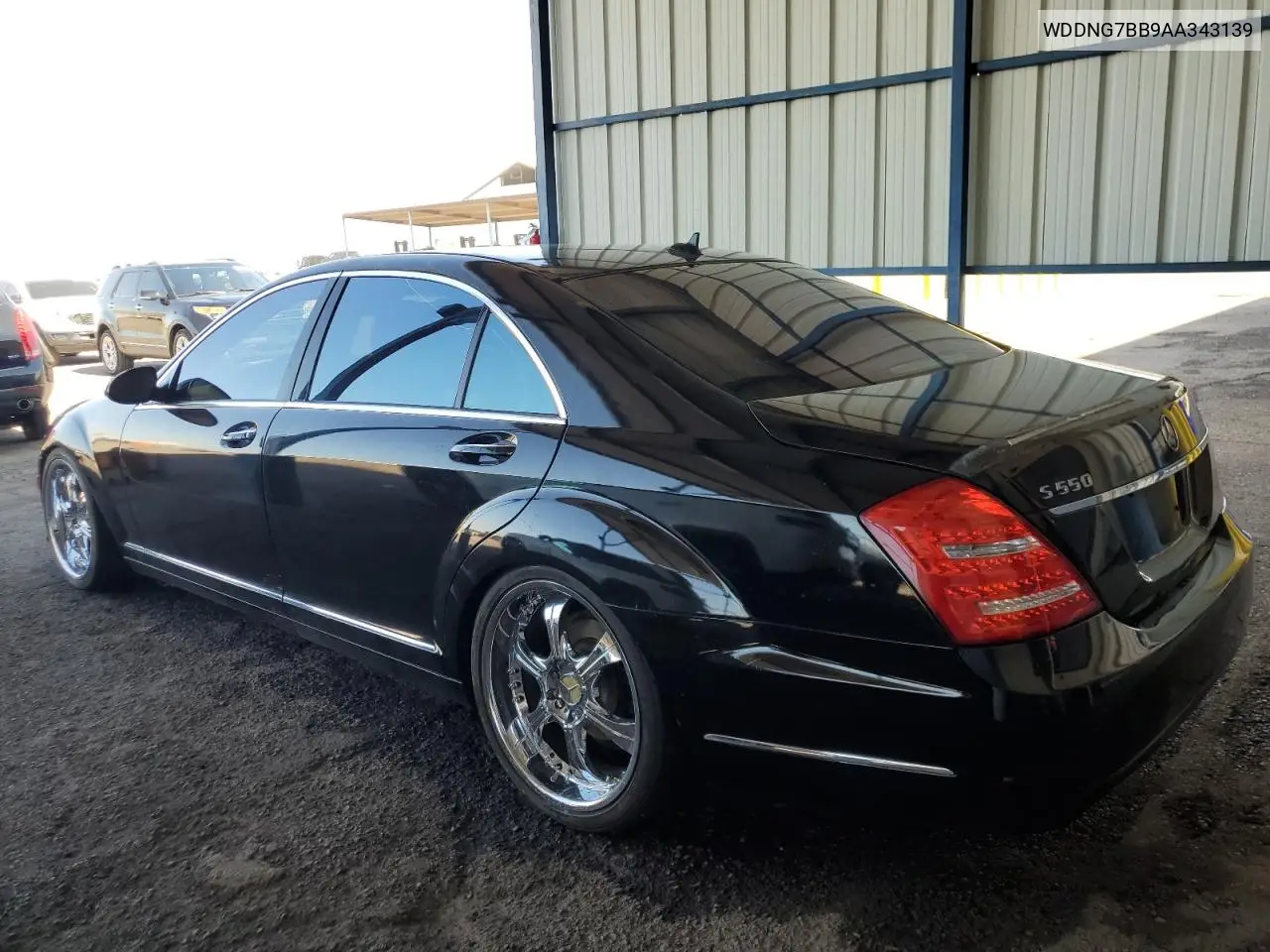 2010 Mercedes-Benz S 550 VIN: WDDNG7BB9AA343139 Lot: 57885805
