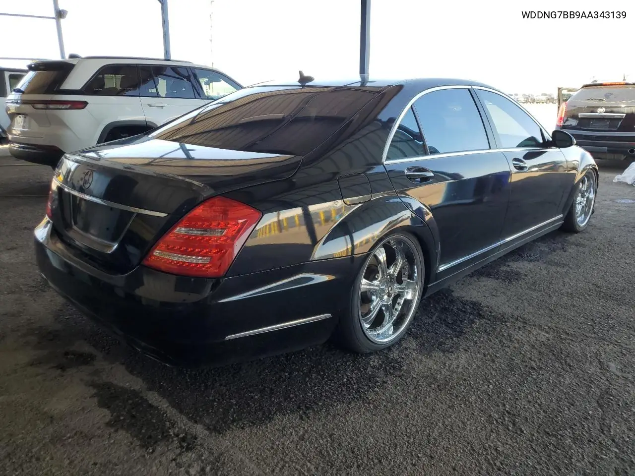 2010 Mercedes-Benz S 550 VIN: WDDNG7BB9AA343139 Lot: 57885805