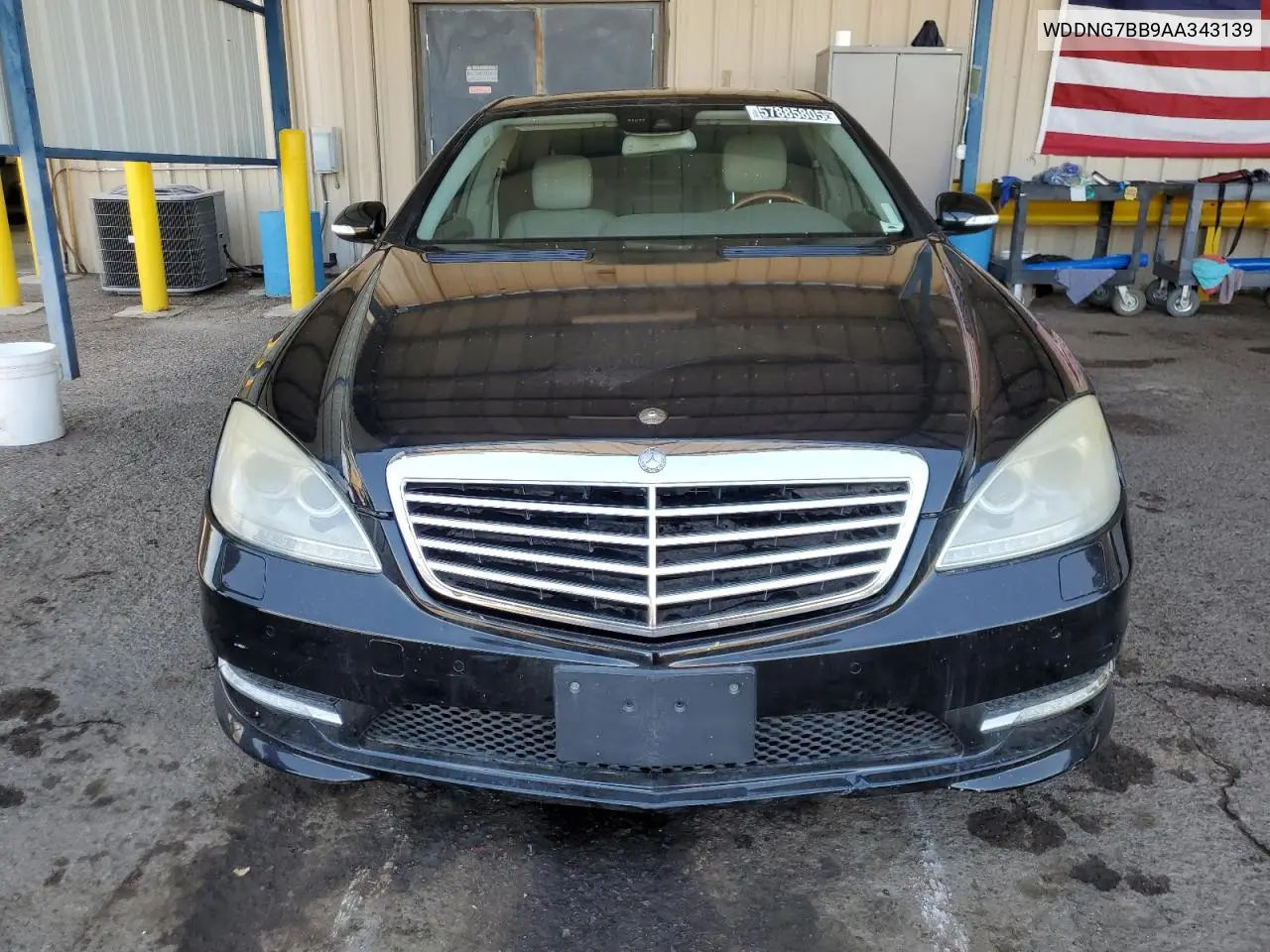 2010 Mercedes-Benz S 550 VIN: WDDNG7BB9AA343139 Lot: 57885805