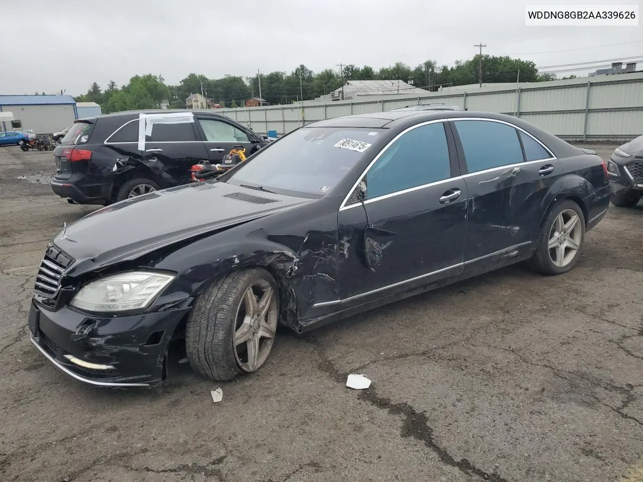 2010 Mercedes-Benz S 550 4Matic VIN: WDDNG8GB2AA339626 Lot: 60914615