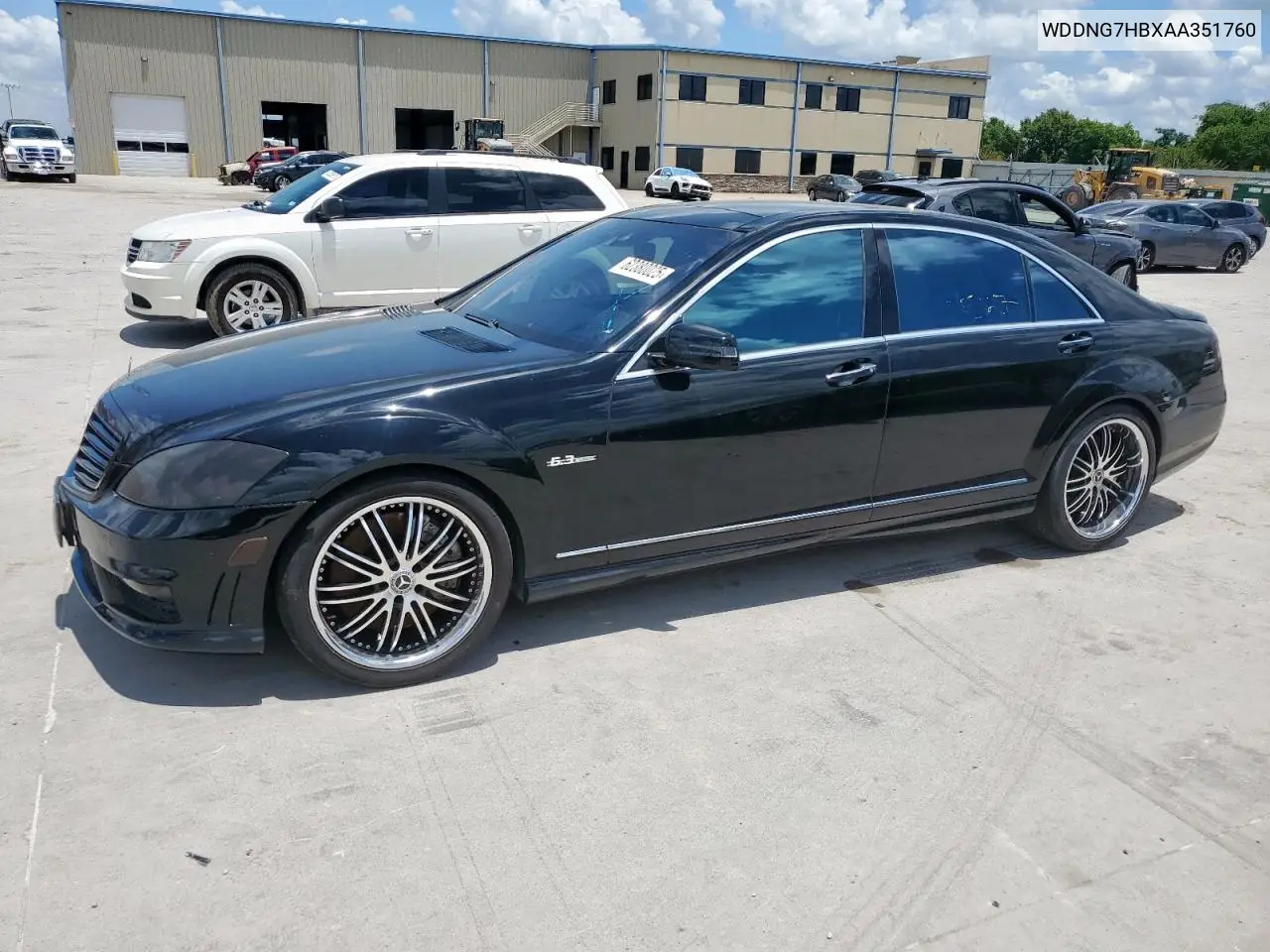 2010 Mercedes-Benz S 63 Amg VIN: WDDNG7HBXAA351760 Lot: 62380025