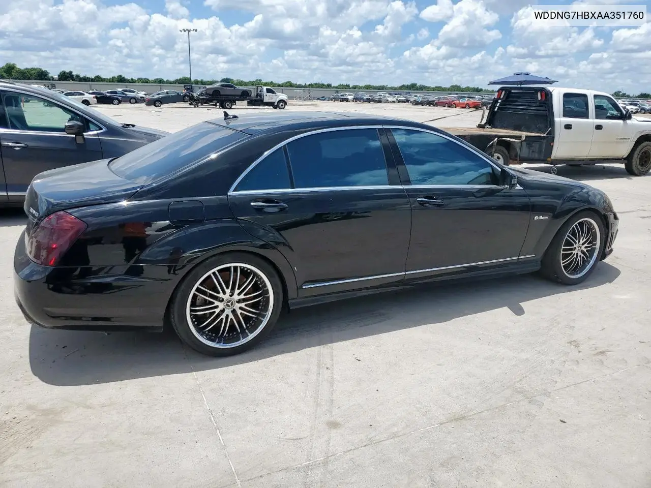 2010 Mercedes-Benz S 63 Amg VIN: WDDNG7HBXAA351760 Lot: 62380025