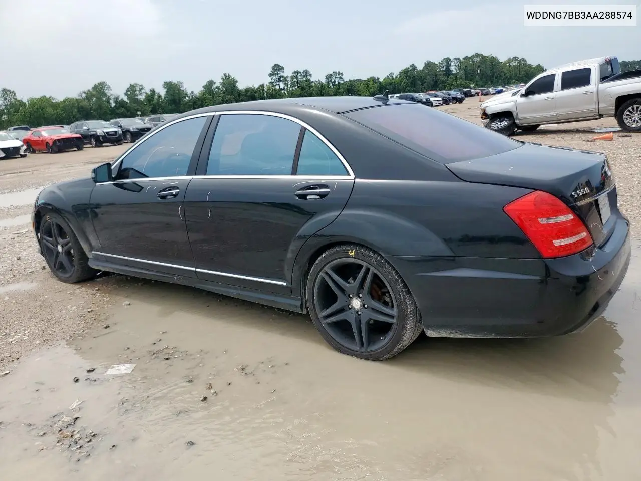 2010 Mercedes-Benz S 550 VIN: WDDNG7BB3AA288574 Lot: 62564735