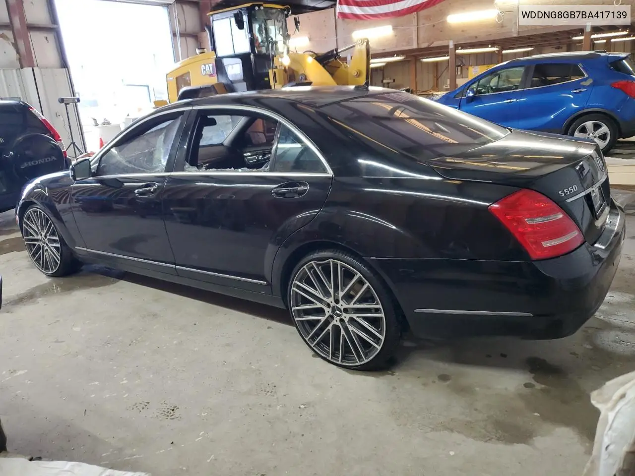 2011 Mercedes-Benz S 550 4Matic VIN: WDDNG8GB7BA417139 Lot: 44627525