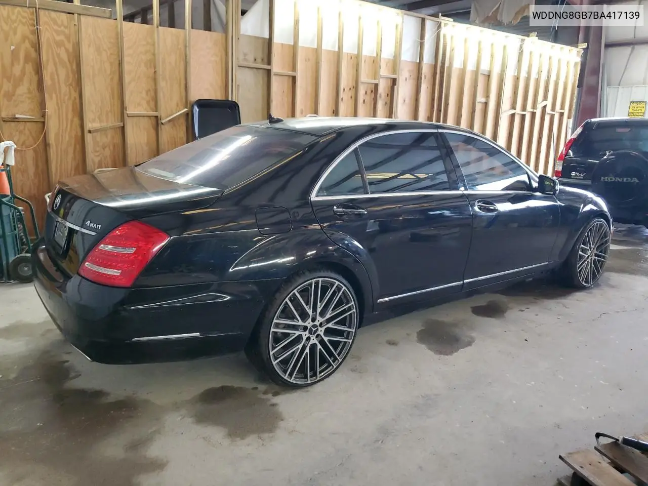 2011 Mercedes-Benz S 550 4Matic VIN: WDDNG8GB7BA417139 Lot: 44627525