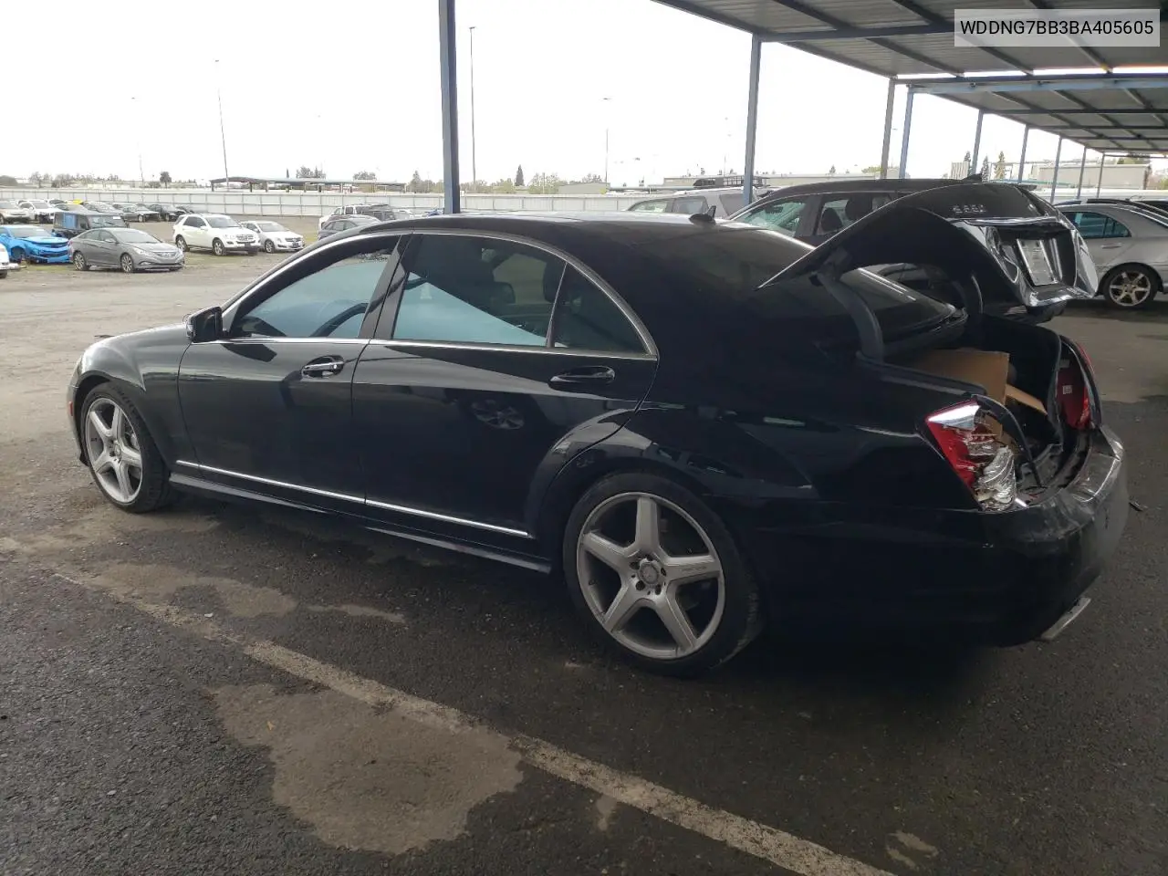 2011 Mercedes-Benz S 550 VIN: WDDNG7BB3BA405605 Lot: 51168365