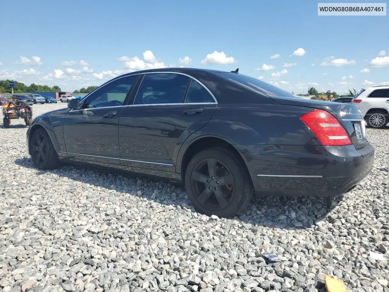 2011 Mercedes-Benz S 550 4Matic VIN: WDDNG8GB6BA407461 Lot: 55952415