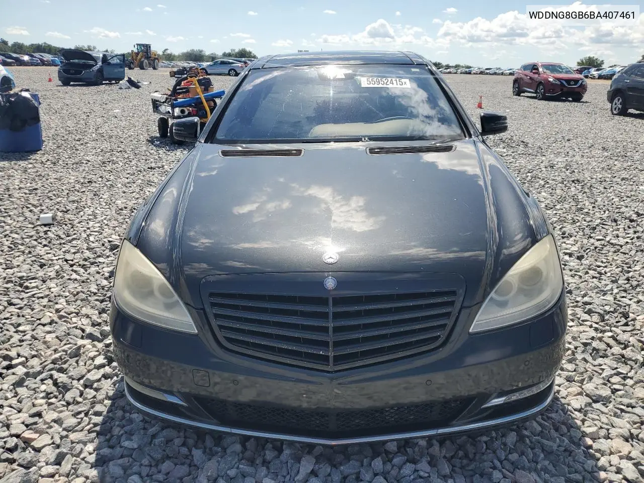 2011 Mercedes-Benz S 550 4Matic VIN: WDDNG8GB6BA407461 Lot: 55952415