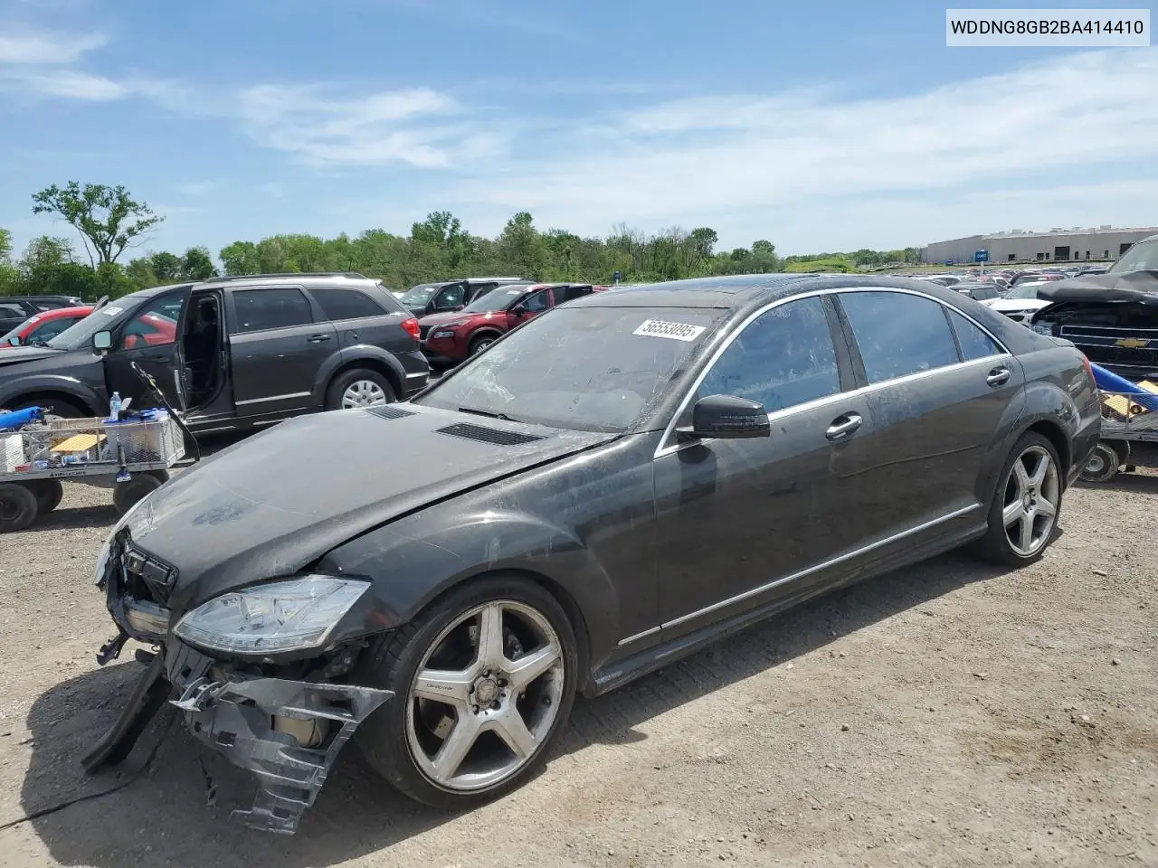 2011 Mercedes-Benz S 550 4Matic VIN: WDDNG8GB2BA414410 Lot: 56553095