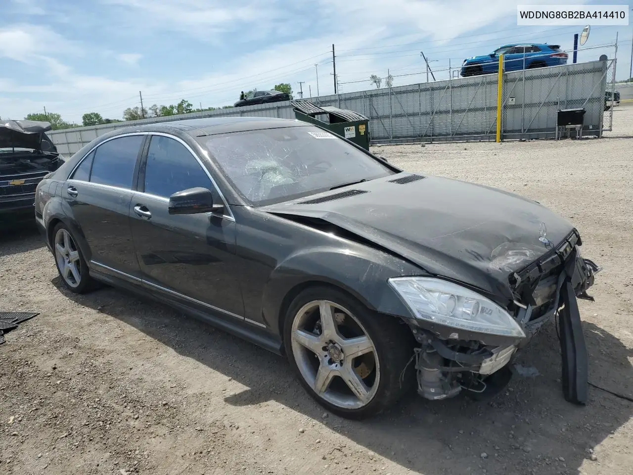 2011 Mercedes-Benz S 550 4Matic VIN: WDDNG8GB2BA414410 Lot: 56553095