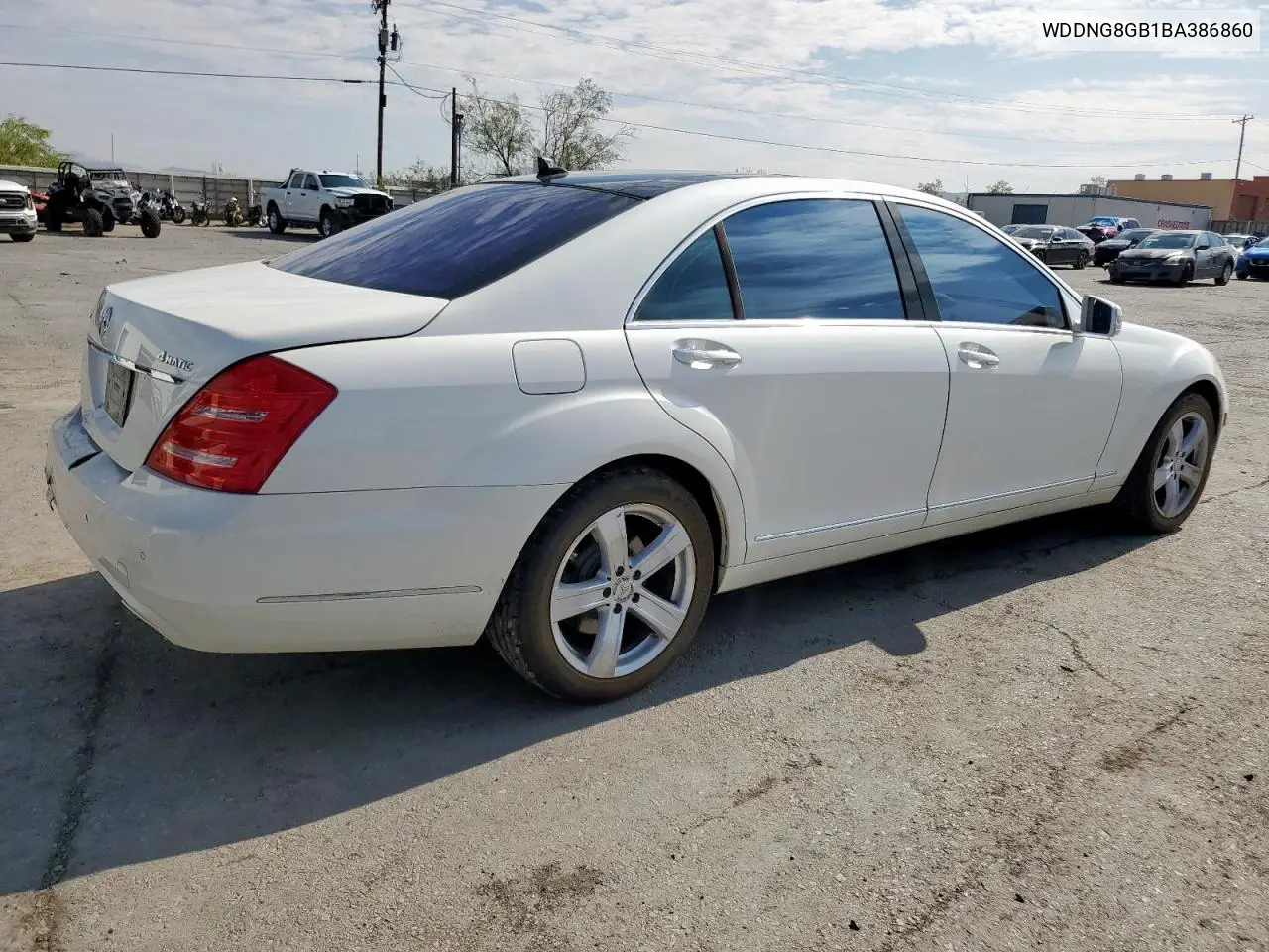 2011 Mercedes-Benz S 550 4Matic VIN: WDDNG8GB1BA386860 Lot: 58718935