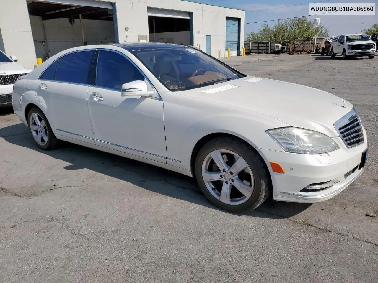 2011 Mercedes-Benz S 550 4Matic VIN: WDDNG8GB1BA386860 Lot: 58718935