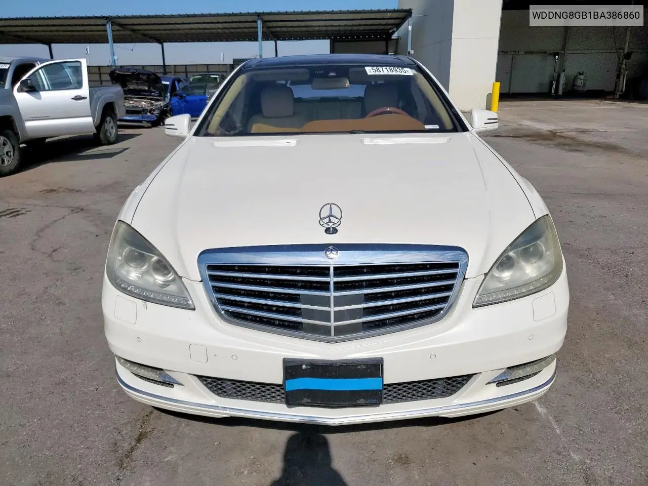 2011 Mercedes-Benz S 550 4Matic VIN: WDDNG8GB1BA386860 Lot: 58718935