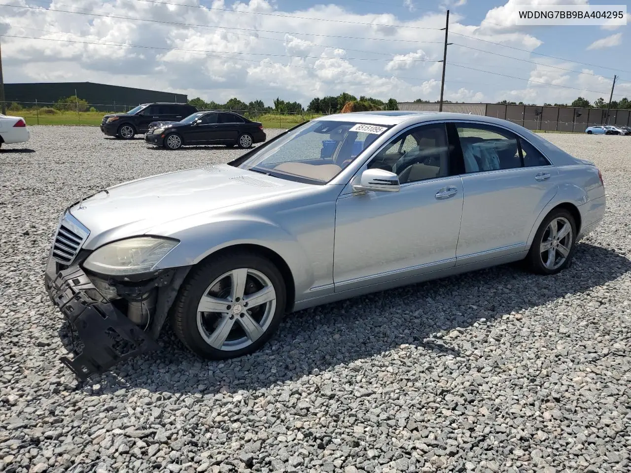 2011 Mercedes-Benz S 550 VIN: WDDNG7BB9BA404295 Lot: 65151095