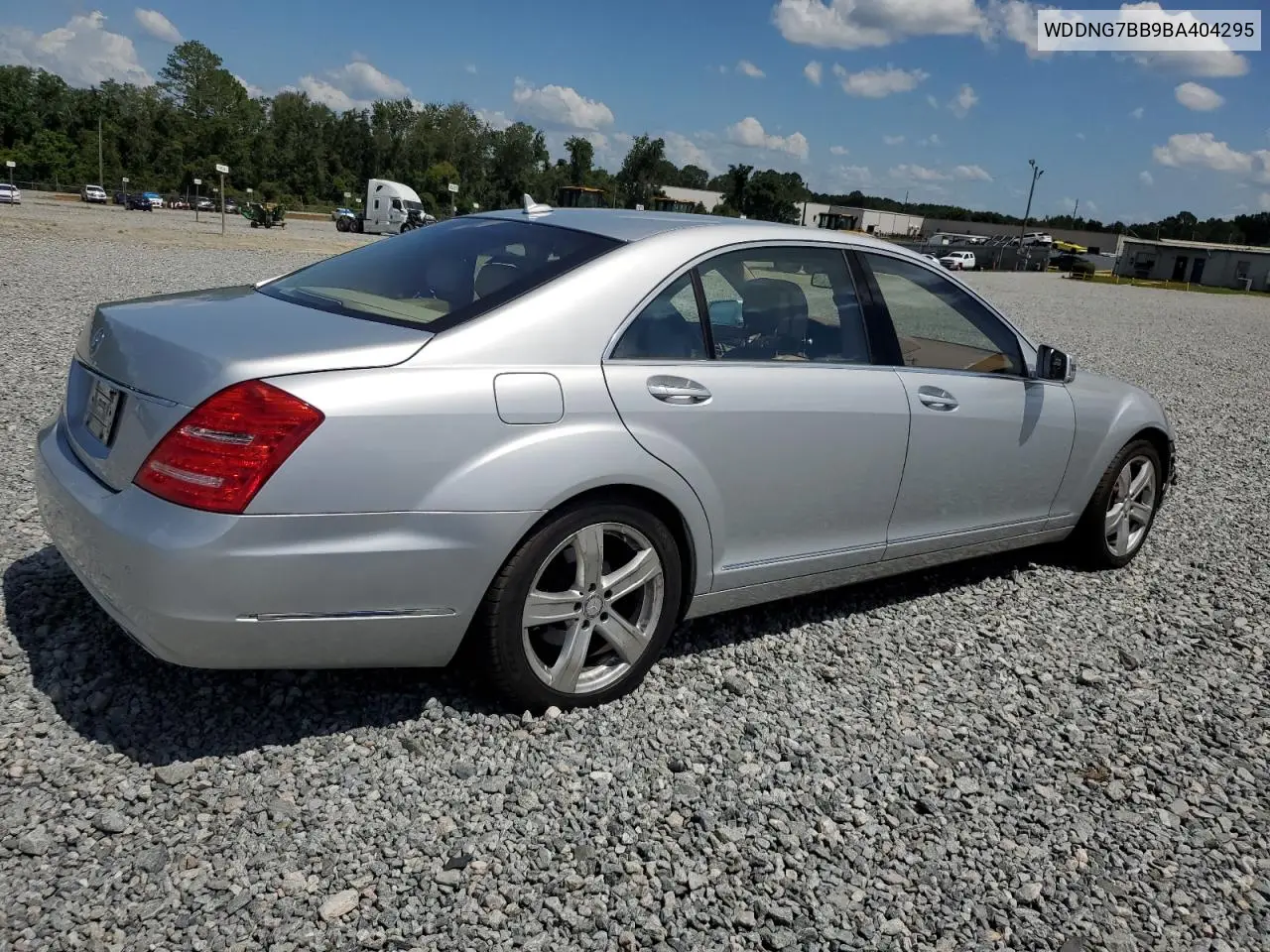 2011 Mercedes-Benz S 550 VIN: WDDNG7BB9BA404295 Lot: 65151095