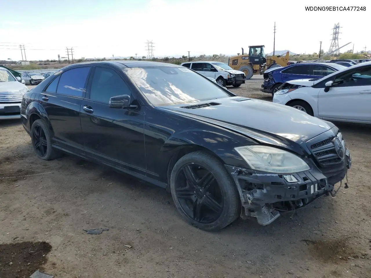2012 Mercedes-Benz S 550 4Matic VIN: WDDNG9EB1CA477248 Lot: 56546595