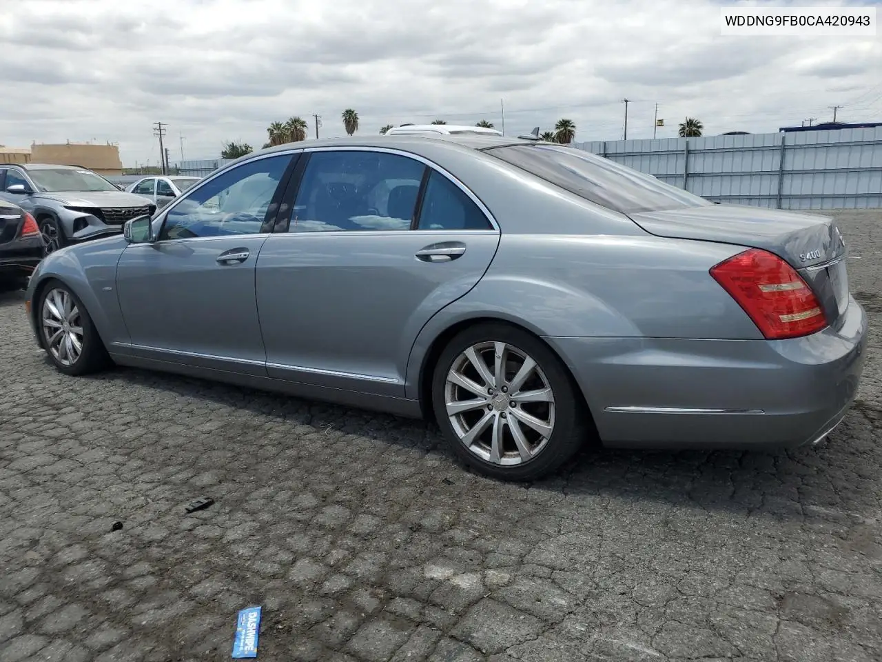 2012 Mercedes-Benz S 400 VIN: WDDNG9FB0CA420943 Lot: 56987055