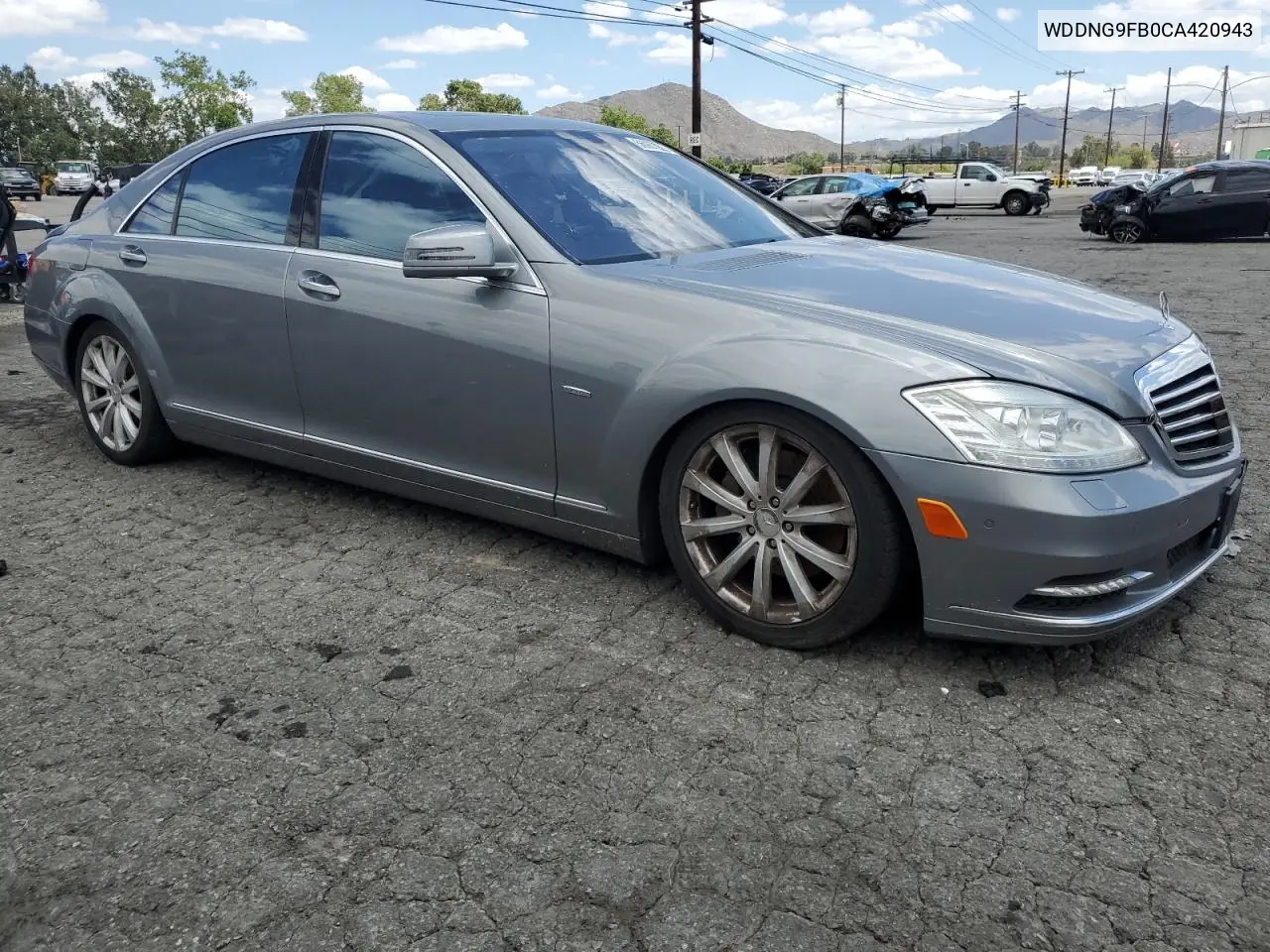 2012 Mercedes-Benz S 400 VIN: WDDNG9FB0CA420943 Lot: 56987055