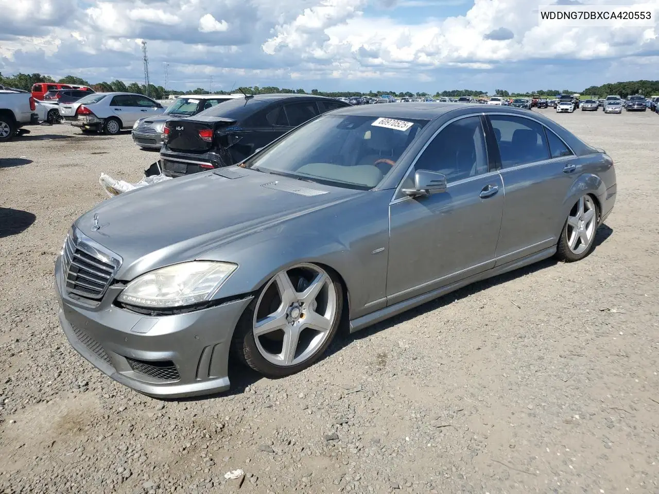 2012 Mercedes-Benz S 550 VIN: WDDNG7DBXCA420553 Lot: 60970525