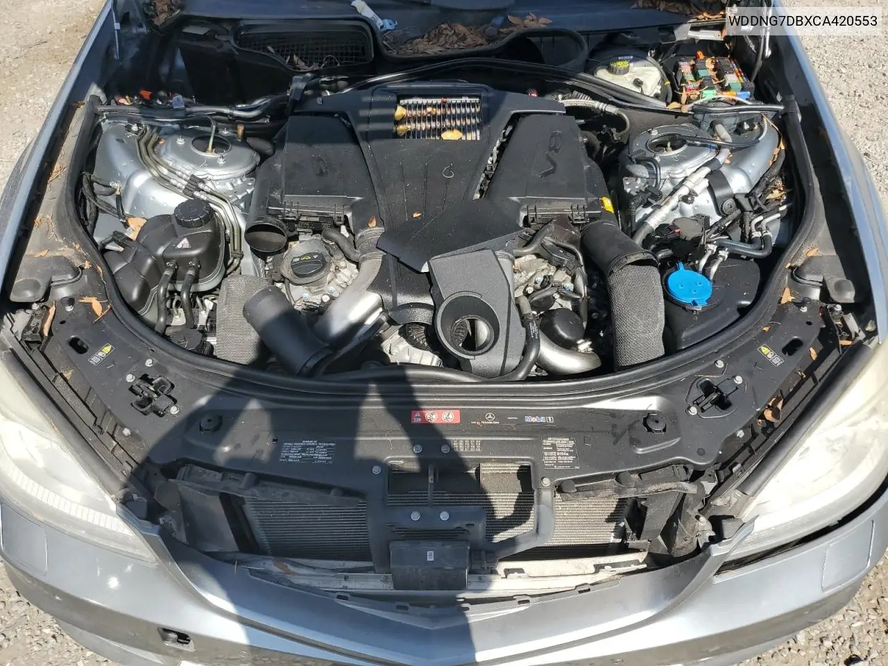 2012 Mercedes-Benz S 550 VIN: WDDNG7DBXCA420553 Lot: 60970525