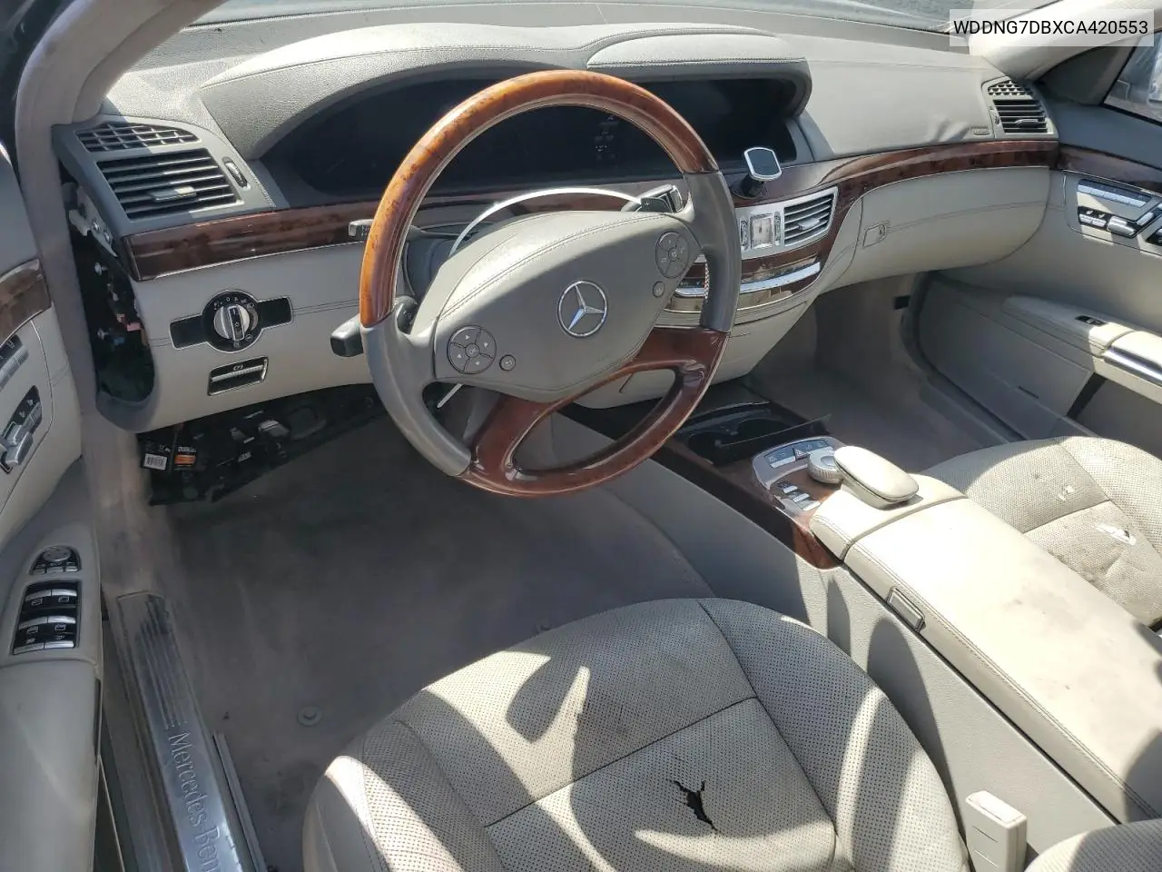 2012 Mercedes-Benz S 550 VIN: WDDNG7DBXCA420553 Lot: 60970525