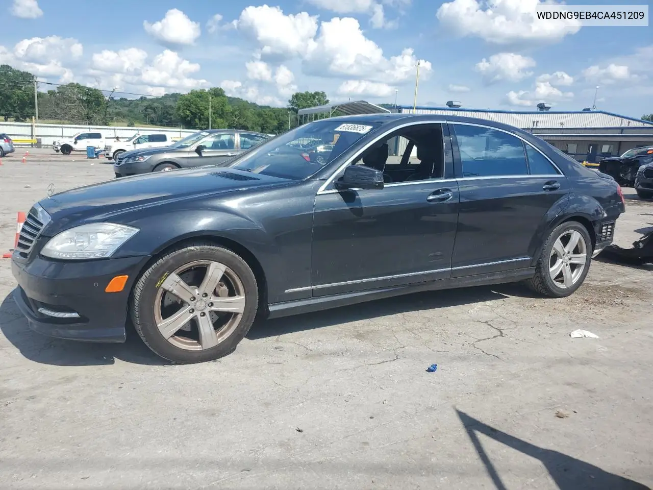 2012 Mercedes-Benz S 550 4Matic VIN: WDDNG9EB4CA451209 Lot: 61836825
