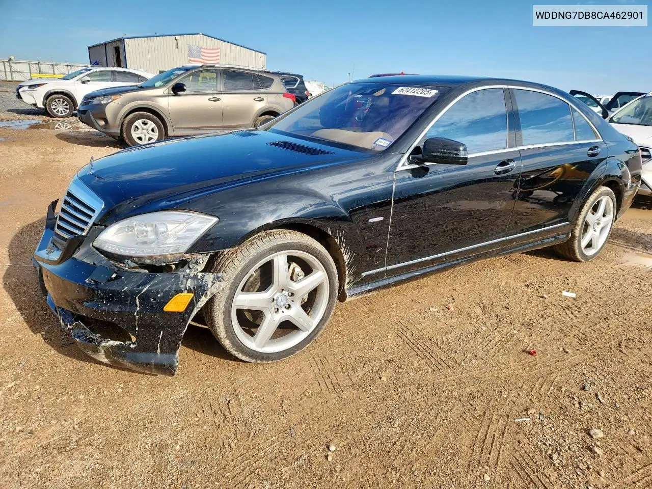 2012 Mercedes-Benz S 550 VIN: WDDNG7DB8CA462901 Lot: 62412205