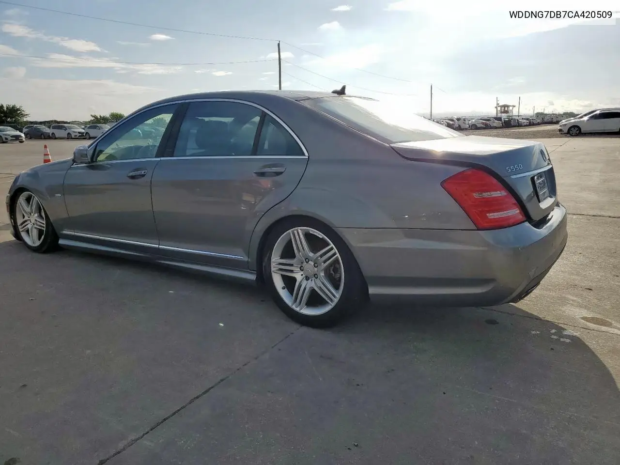 2012 Mercedes-Benz S 550 VIN: WDDNG7DB7CA420509 Lot: 62640905