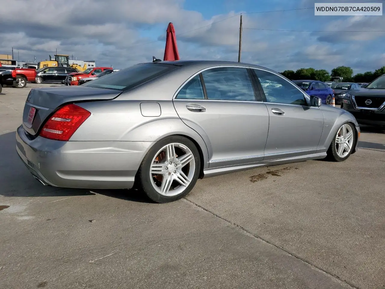 2012 Mercedes-Benz S 550 VIN: WDDNG7DB7CA420509 Lot: 62640905