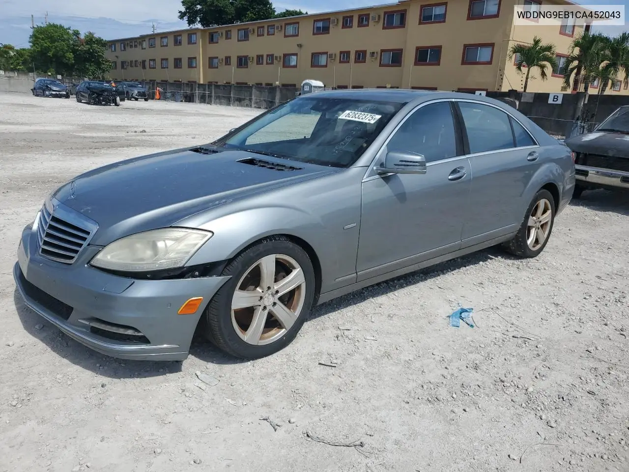 2012 Mercedes-Benz S 550 4Matic VIN: WDDNG9EB1CA452043 Lot: 62832375