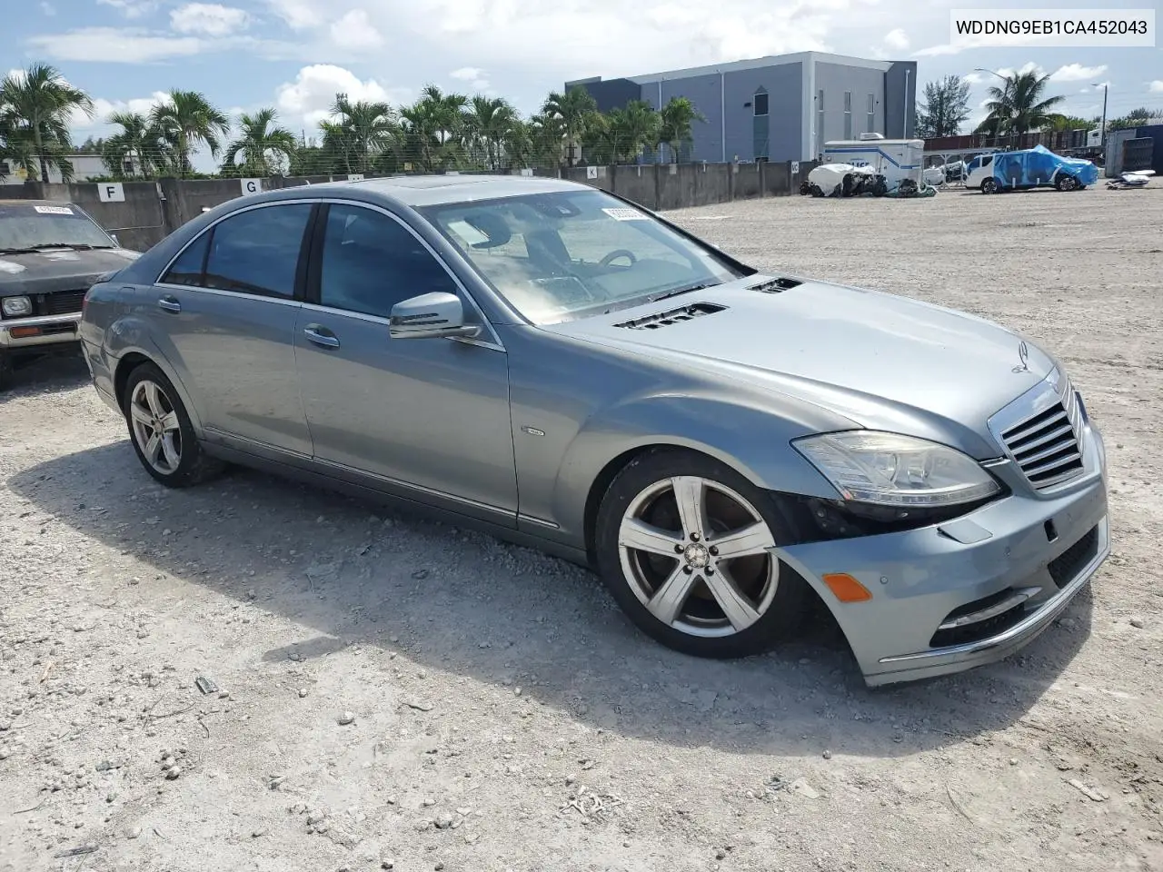 2012 Mercedes-Benz S 550 4Matic VIN: WDDNG9EB1CA452043 Lot: 62832375
