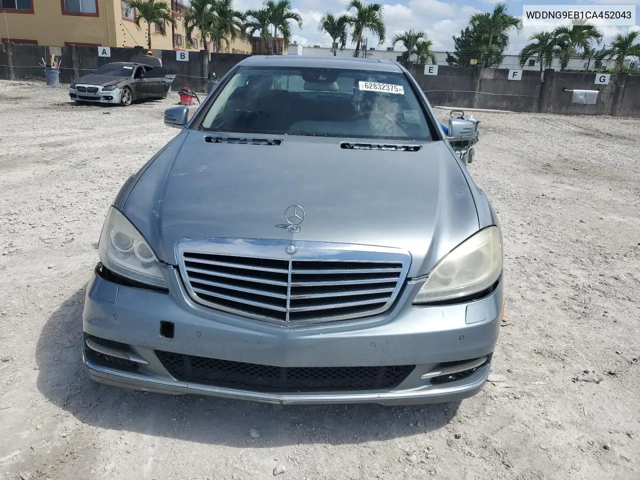 2012 Mercedes-Benz S 550 4Matic VIN: WDDNG9EB1CA452043 Lot: 62832375