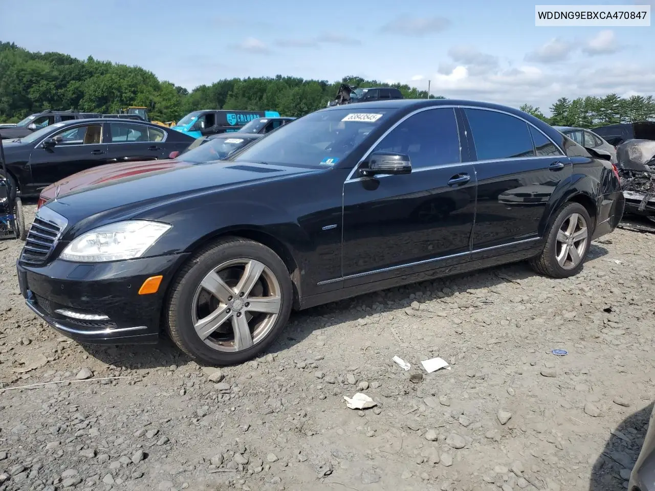 2012 Mercedes-Benz S 550 4Matic VIN: WDDNG9EBXCA470847 Lot: 63843545