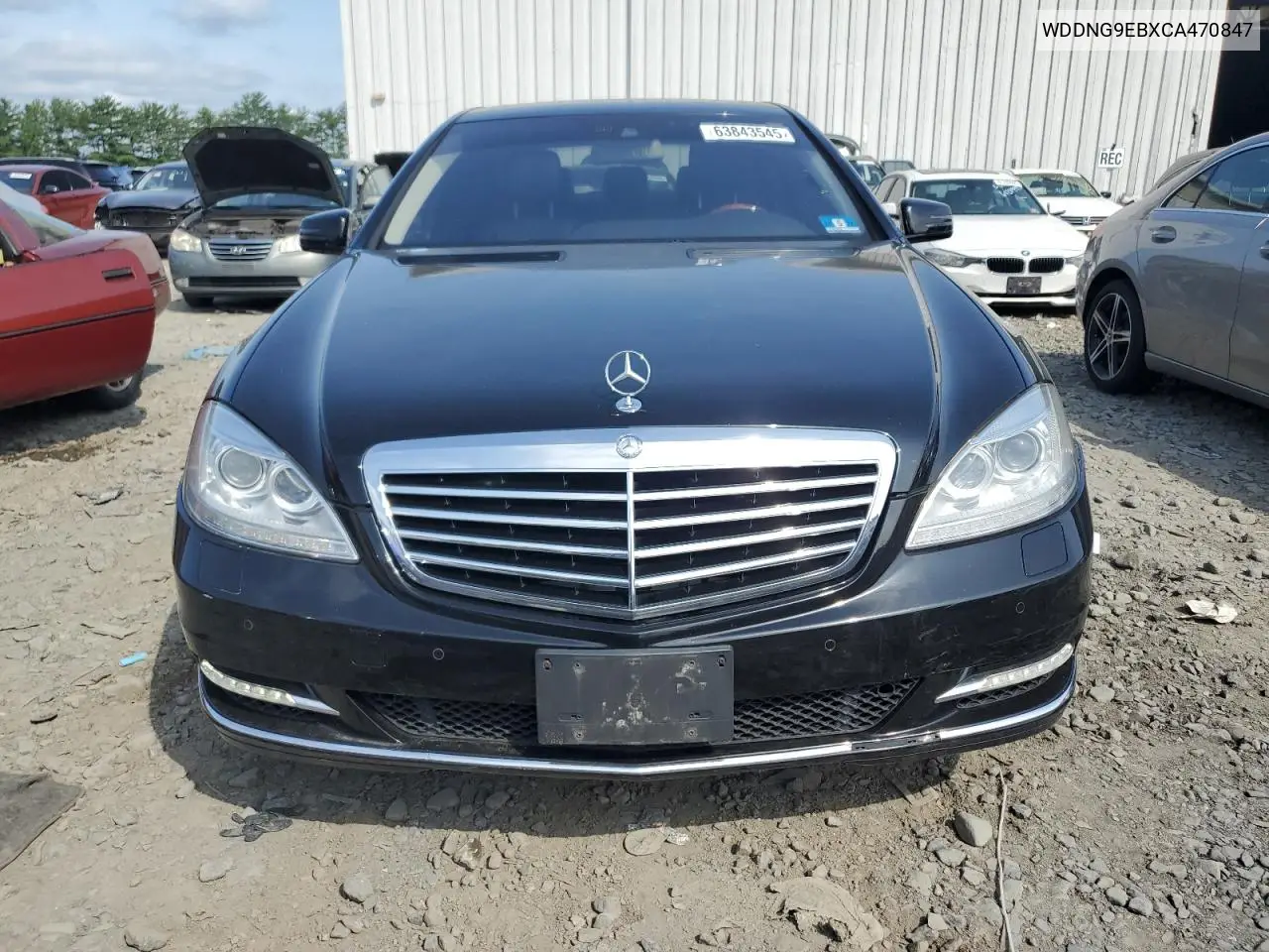 2012 Mercedes-Benz S 550 4Matic VIN: WDDNG9EBXCA470847 Lot: 63843545