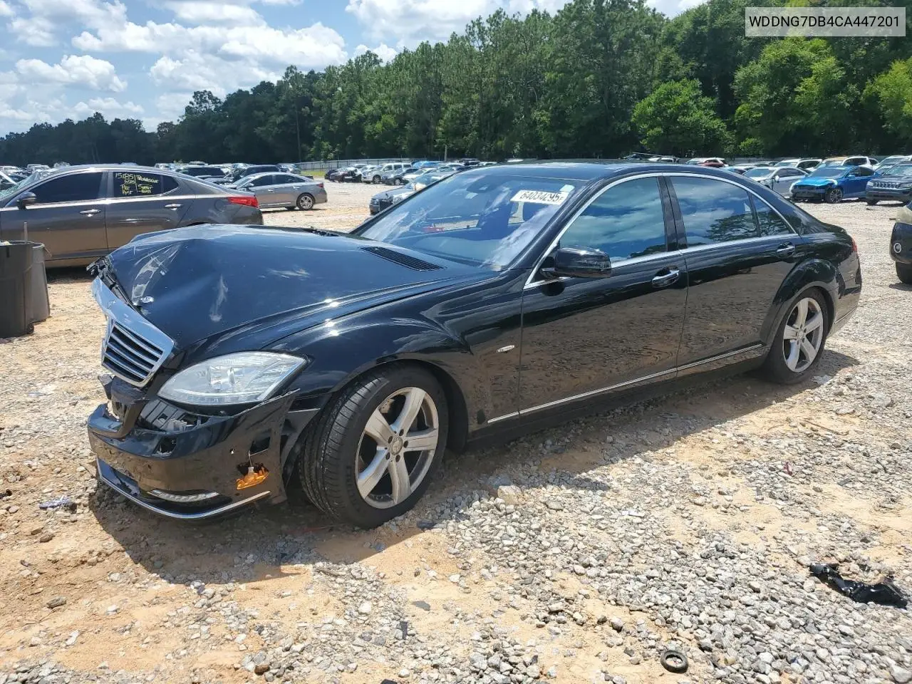 2012 Mercedes-Benz S 550 VIN: WDDNG7DB4CA447201 Lot: 64034295