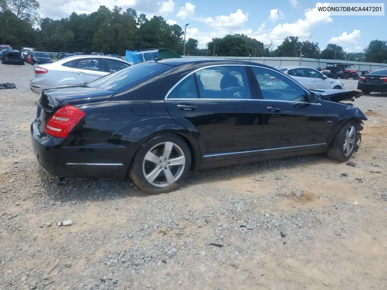 2012 Mercedes-Benz S 550 VIN: WDDNG7DB4CA447201 Lot: 64034295