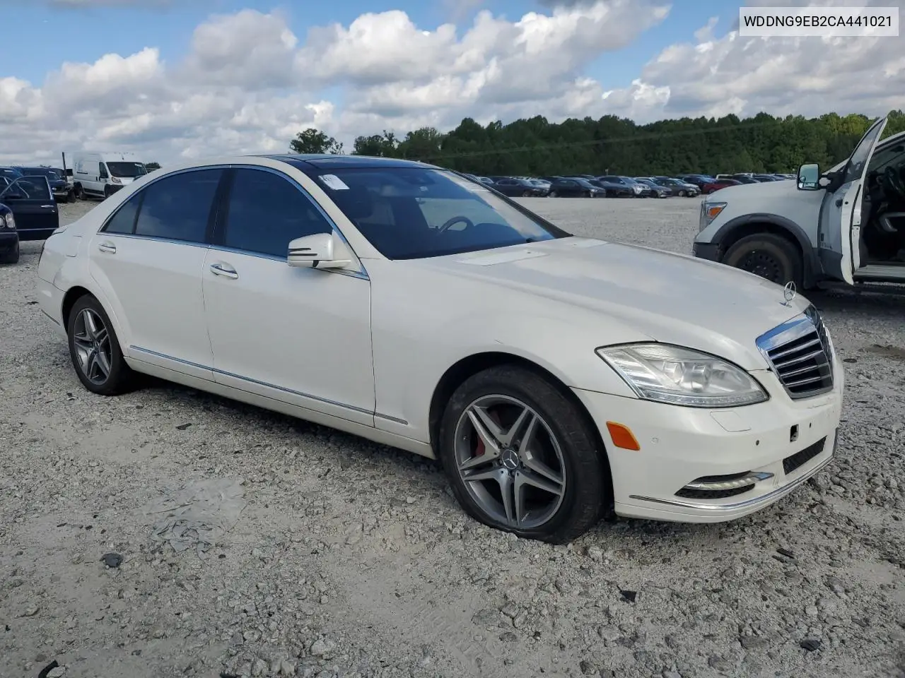 2012 Mercedes-Benz S 550 4Matic VIN: WDDNG9EB2CA441021 Lot: 65096825