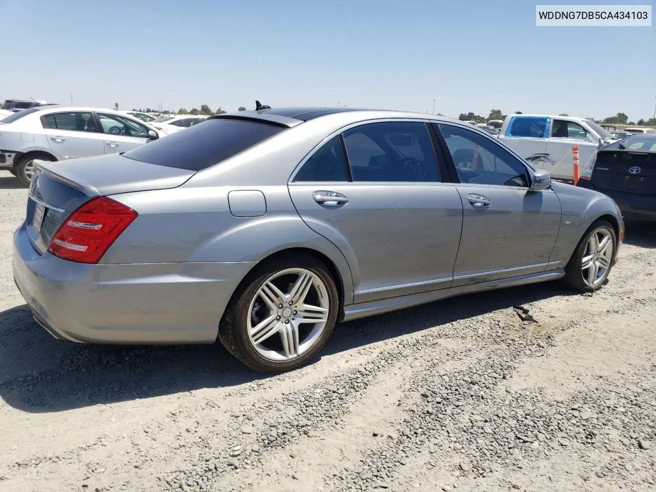 2012 Mercedes-Benz S 550 VIN: WDDNG7DB5CA434103 Lot: 65413975