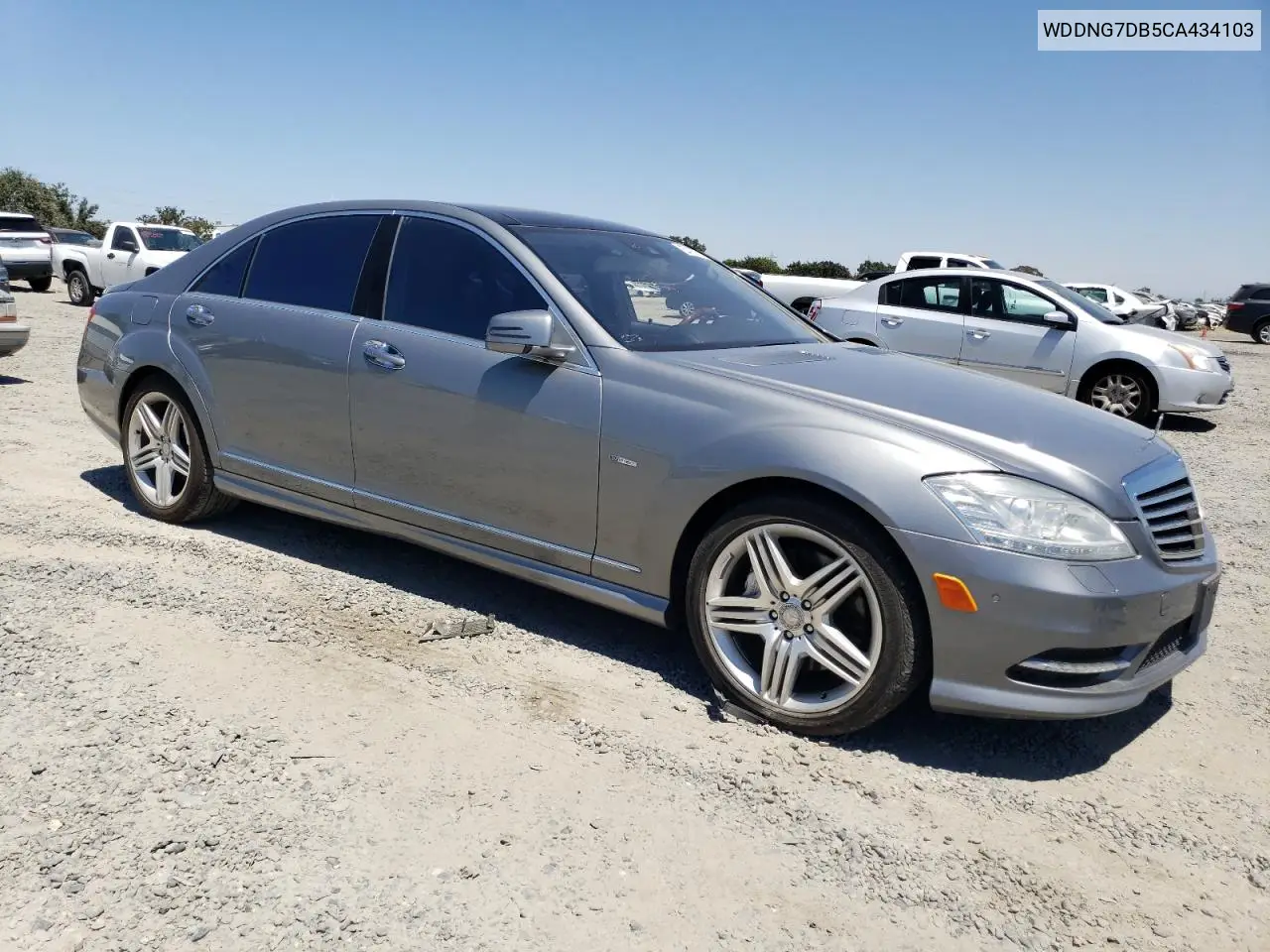 2012 Mercedes-Benz S 550 VIN: WDDNG7DB5CA434103 Lot: 65413975