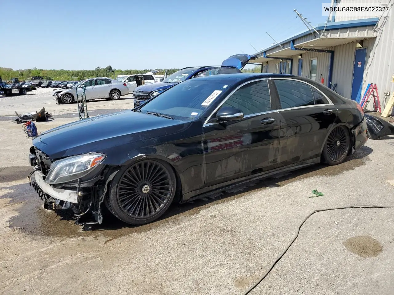 2014 Mercedes-Benz S 550 VIN: WDDUG8CB8EA022327 Lot: 52543235