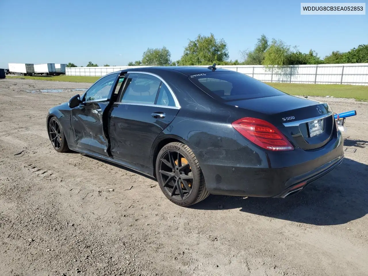 2014 Mercedes-Benz S 550 VIN: WDDUG8CB3EA052853 Lot: 56663635