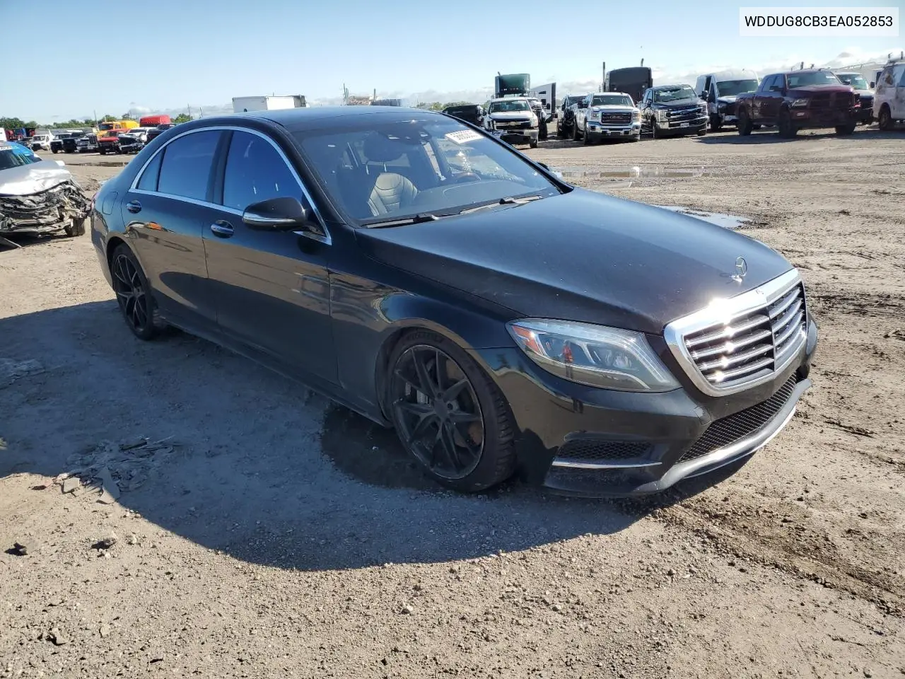2014 Mercedes-Benz S 550 VIN: WDDUG8CB3EA052853 Lot: 56663635
