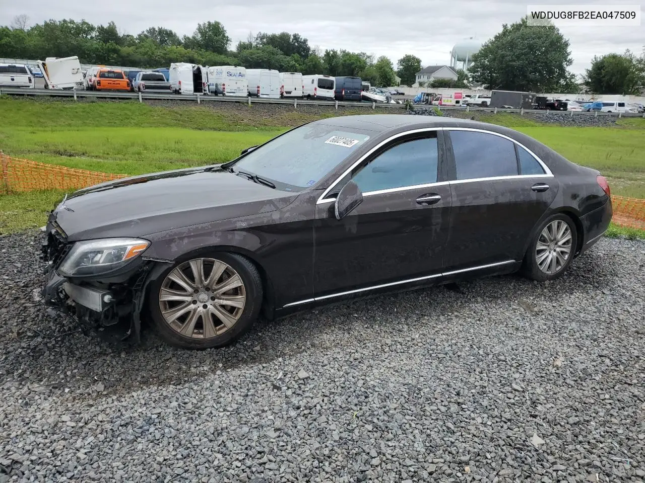 2014 Mercedes-Benz S 550 4Matic VIN: WDDUG8FB2EA047509 Lot: 60027405