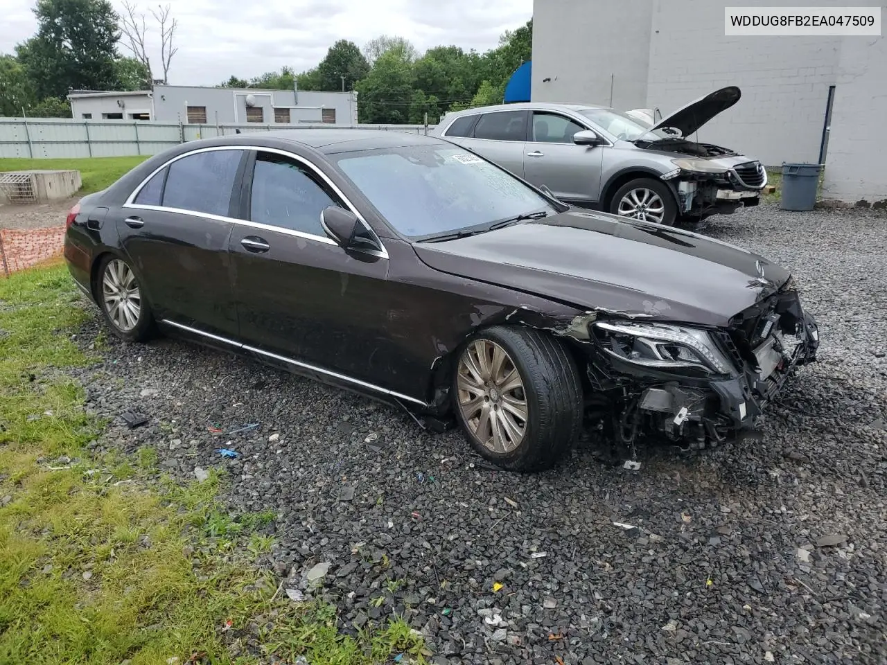 2014 Mercedes-Benz S 550 4Matic VIN: WDDUG8FB2EA047509 Lot: 60027405
