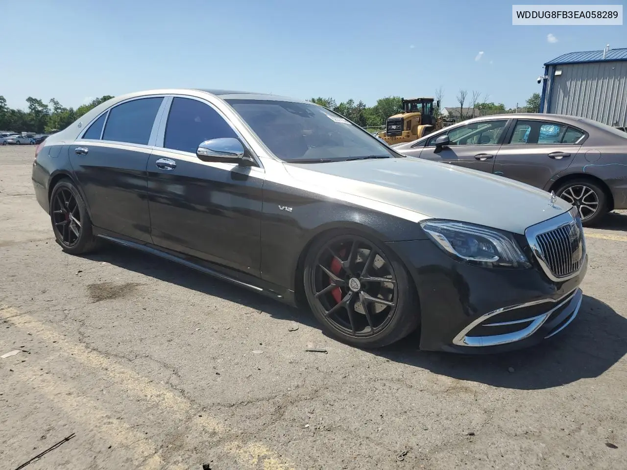 2014 Mercedes-Benz S 550 4Matic VIN: WDDUG8FB3EA058289 Lot: 62377735