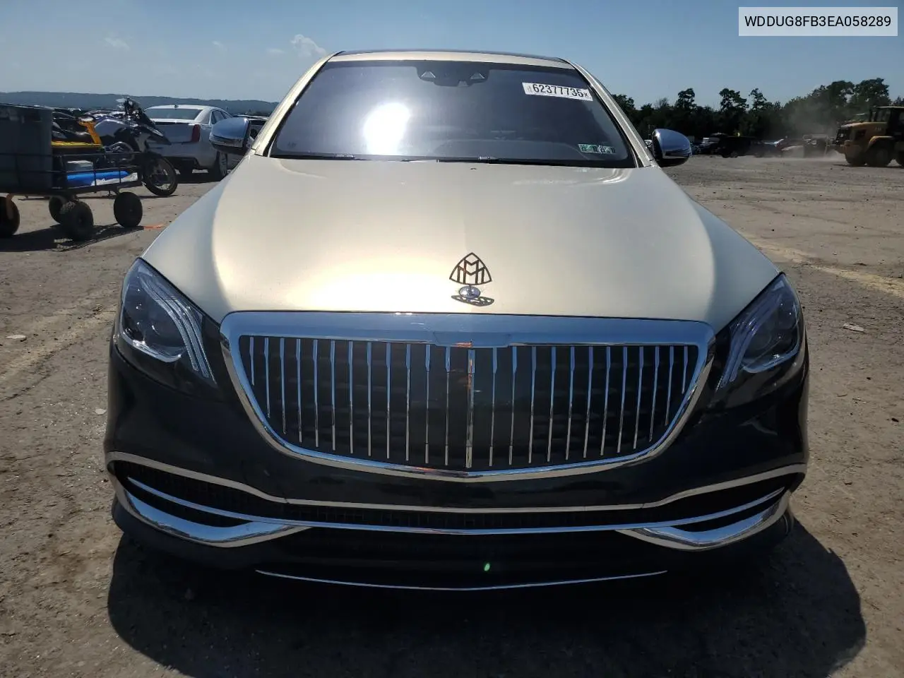 2014 Mercedes-Benz S 550 4Matic VIN: WDDUG8FB3EA058289 Lot: 62377735