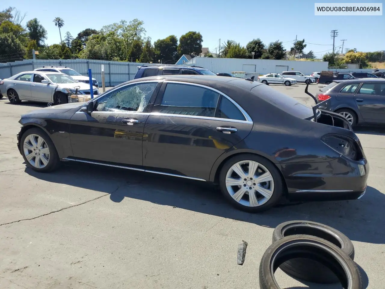 2014 Mercedes-Benz S 550 VIN: WDDUG8CB8EA006984 Lot: 62723035